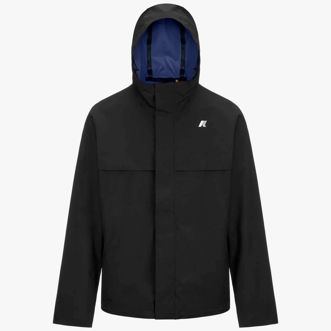 K-WAY ARNAUD ECO SD CONTRAST BLACK P-BLUE F