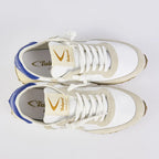 VALSPORT - START HERITAGE LEATHER SUEDE BIANCO BLU
