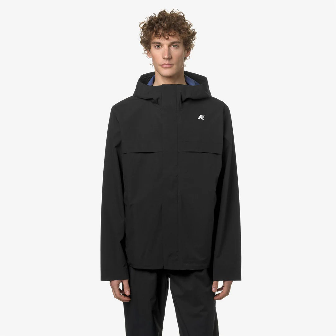 K-WAY ARNAUD ECO SD CONTRAST BLACK P-BLUE F
