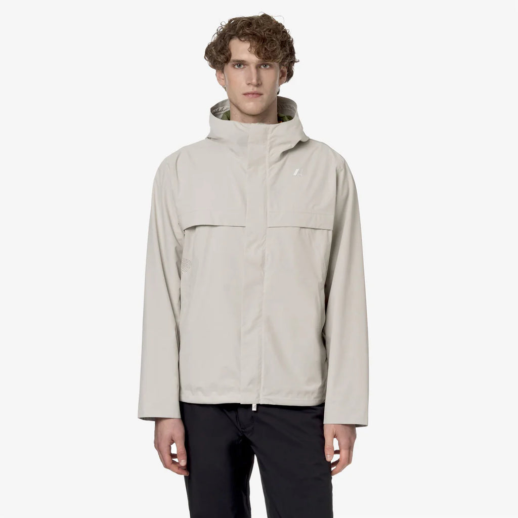 K-WAY ARNAUD ECO SD CONTRAST
BEIGE L-GREEN C