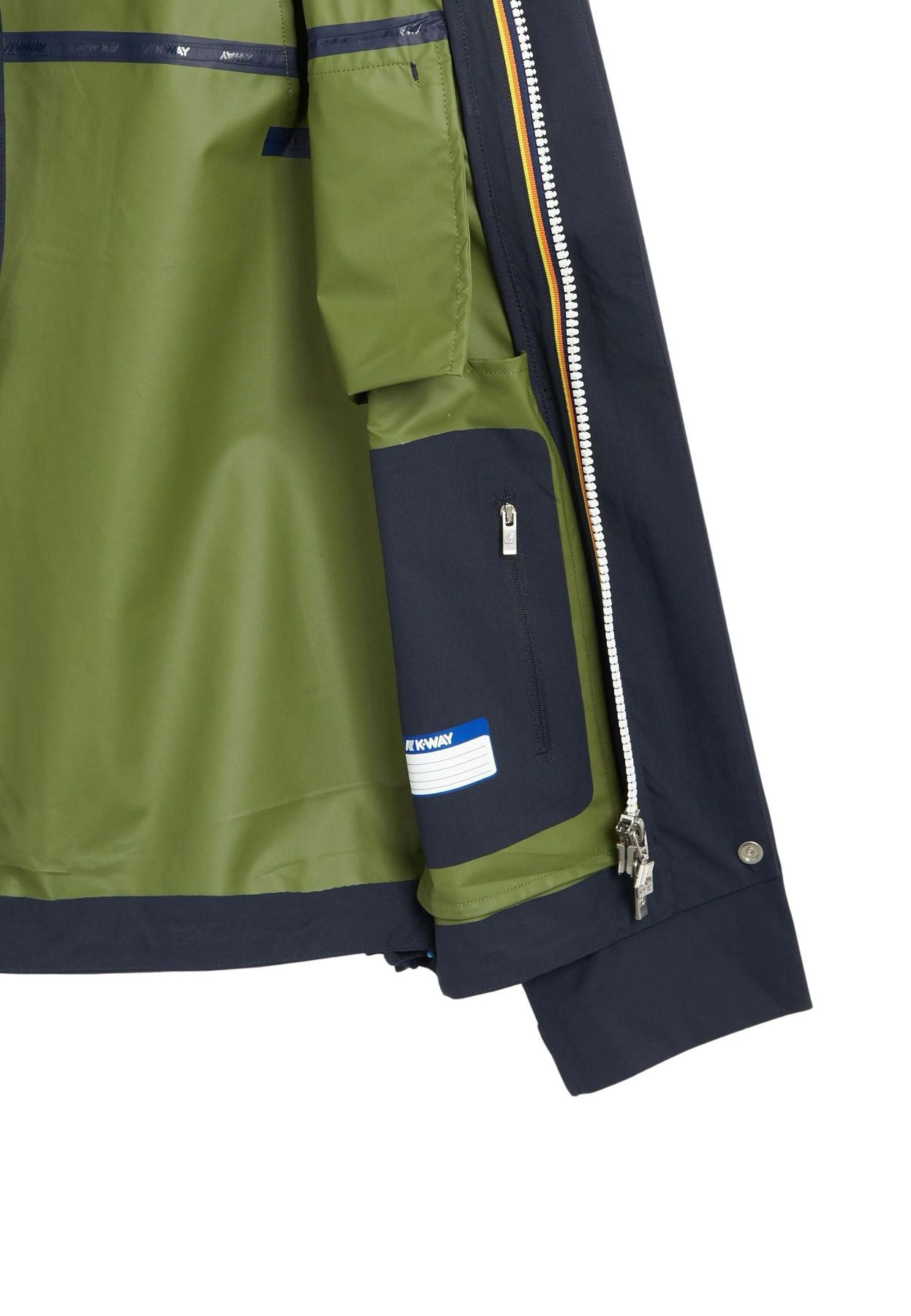 K-WAY ARNAUD ECO SD CONTRAST BLUE D-GREEN C