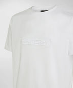 PEUTEREY T-SHIRT CON SCRITTA IN RILIEVO
