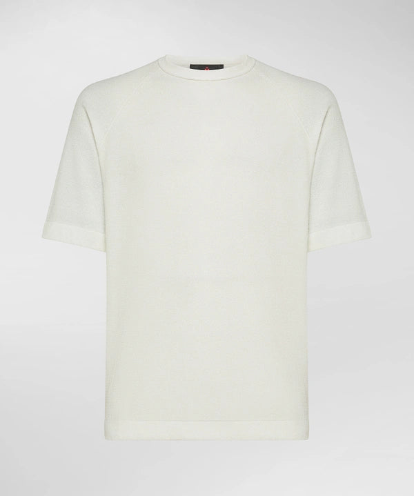 PEUTEREY 
t-shirt effetto spugna